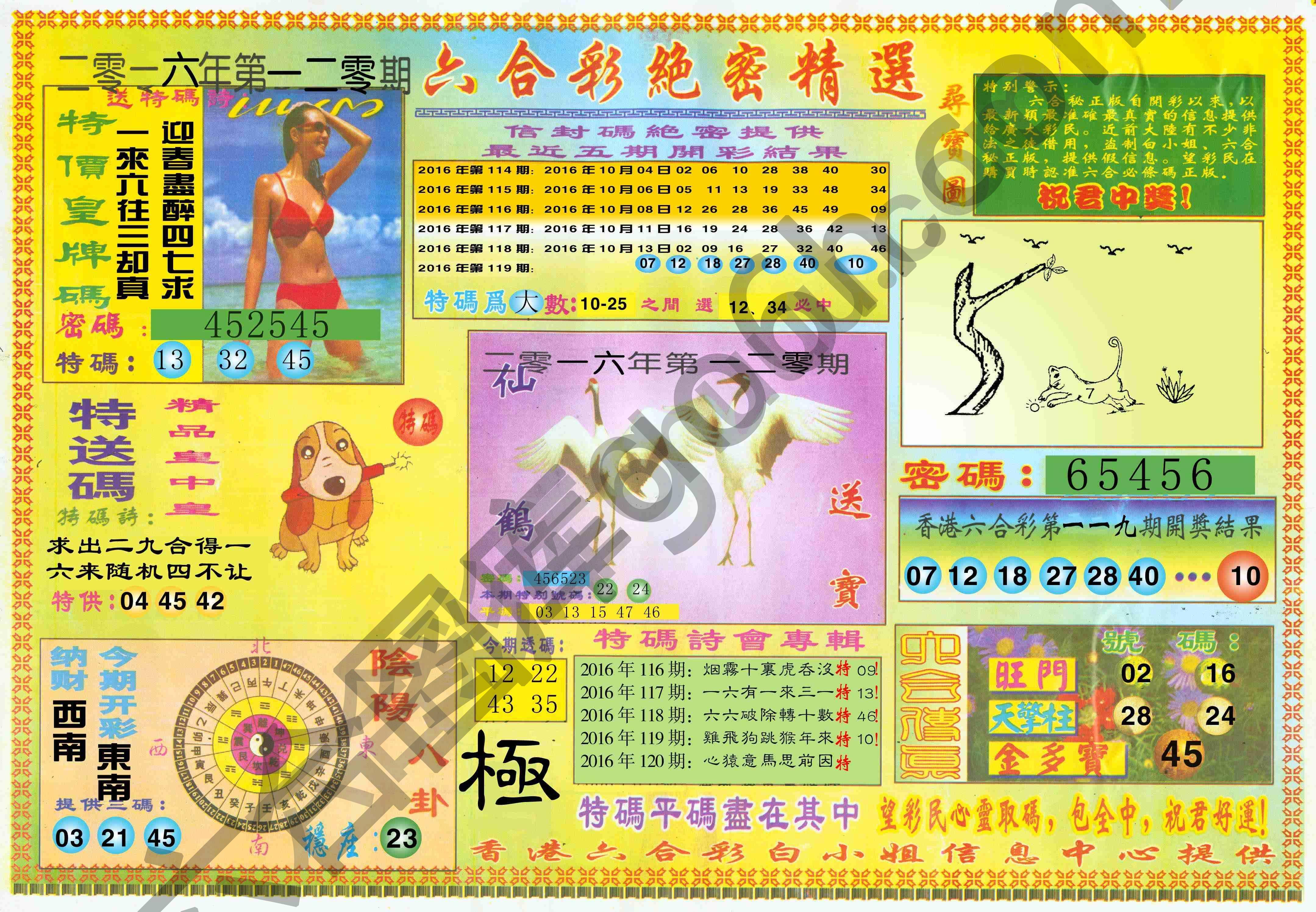 六合彩绝密精选