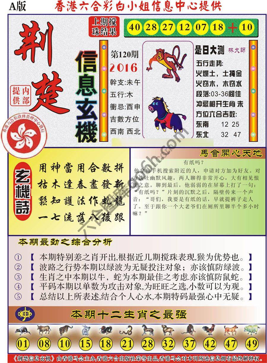 荆楚信息玄机