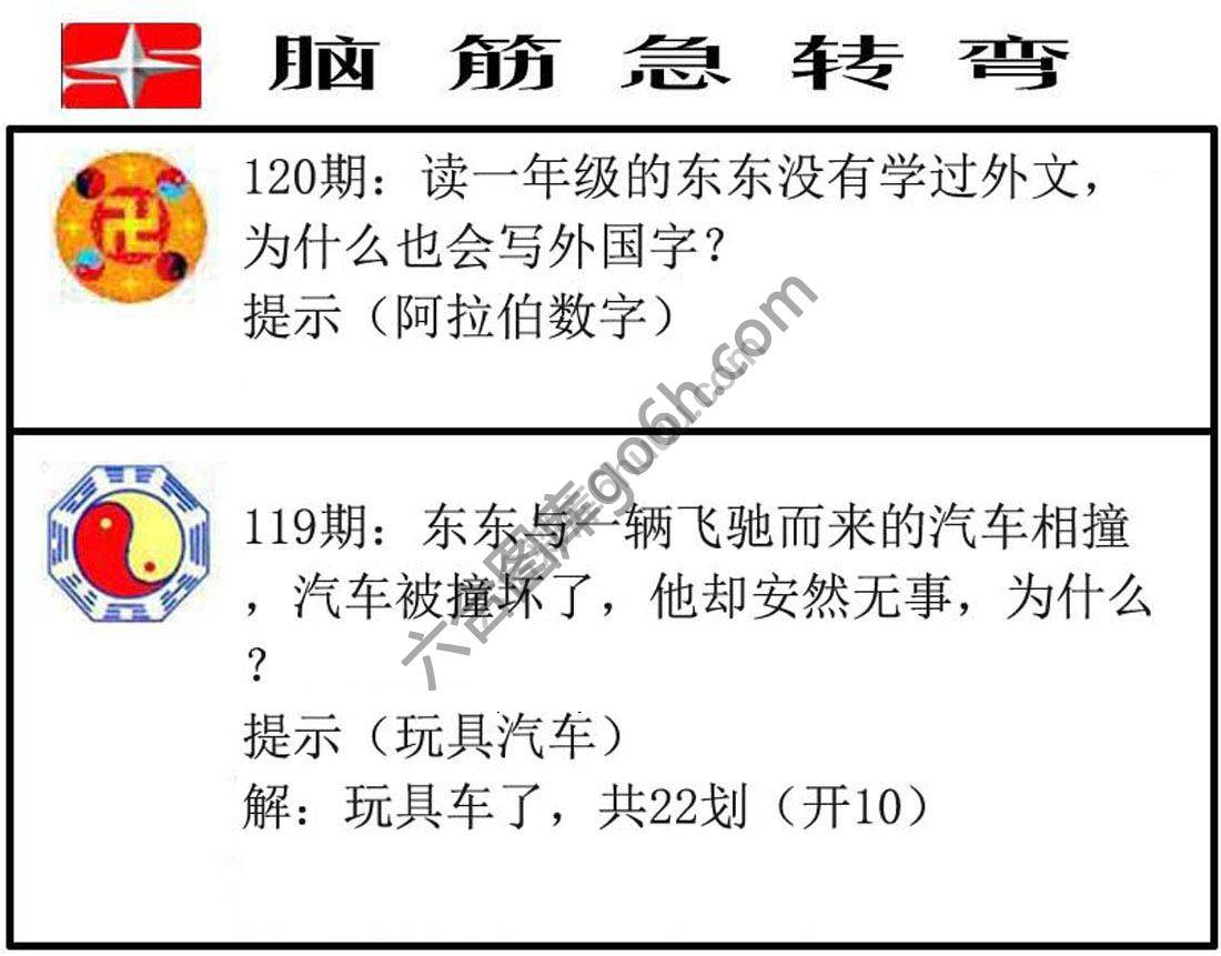 脑筋急转弯