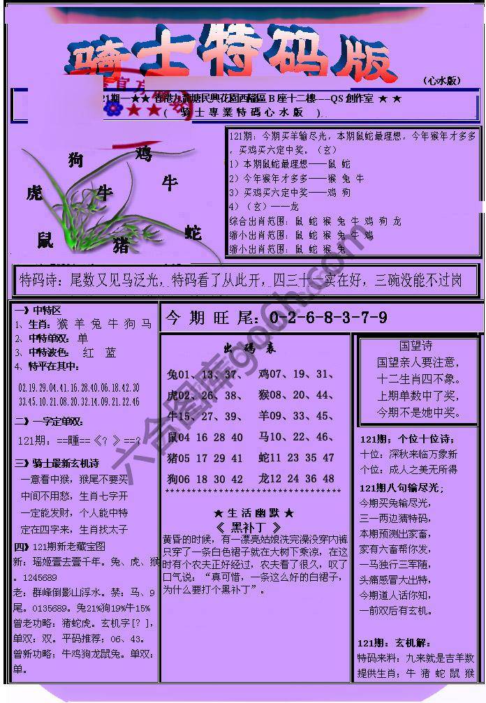 另类骑士特码版