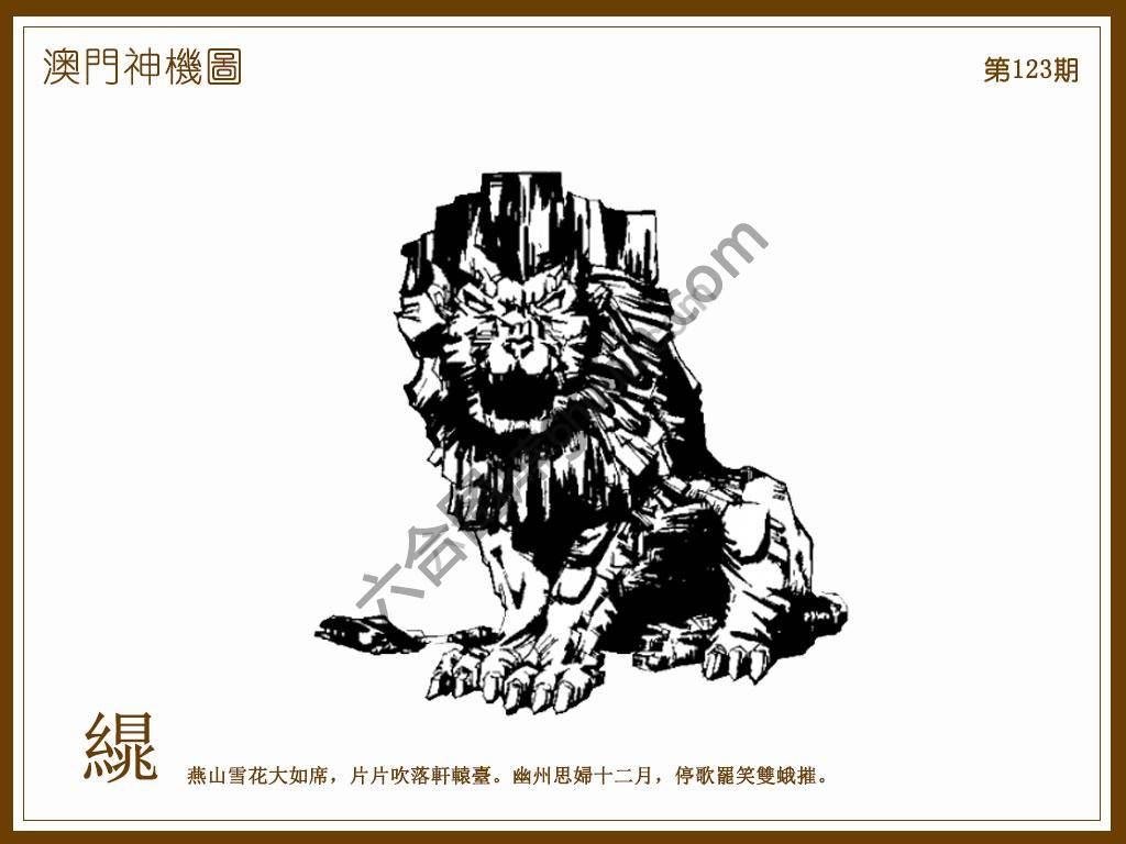 澳门神机图