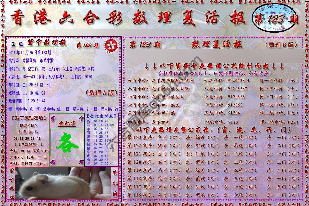 数理复活报