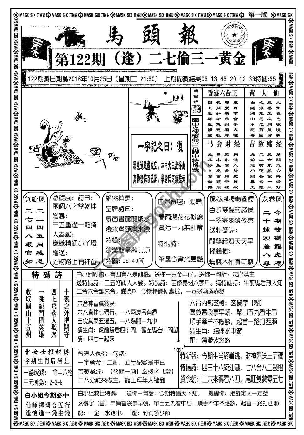 马头报