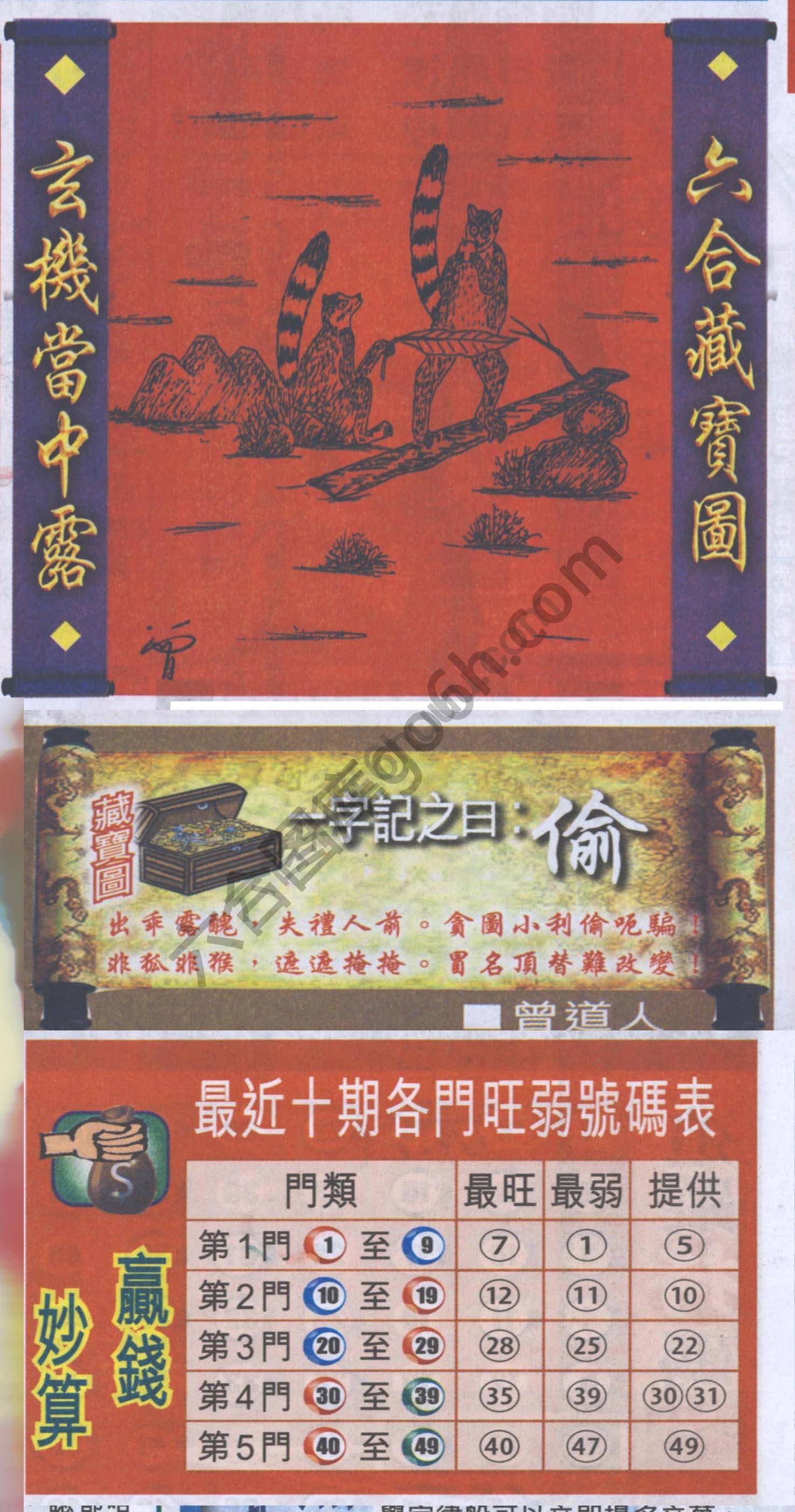 高清跑狗图
