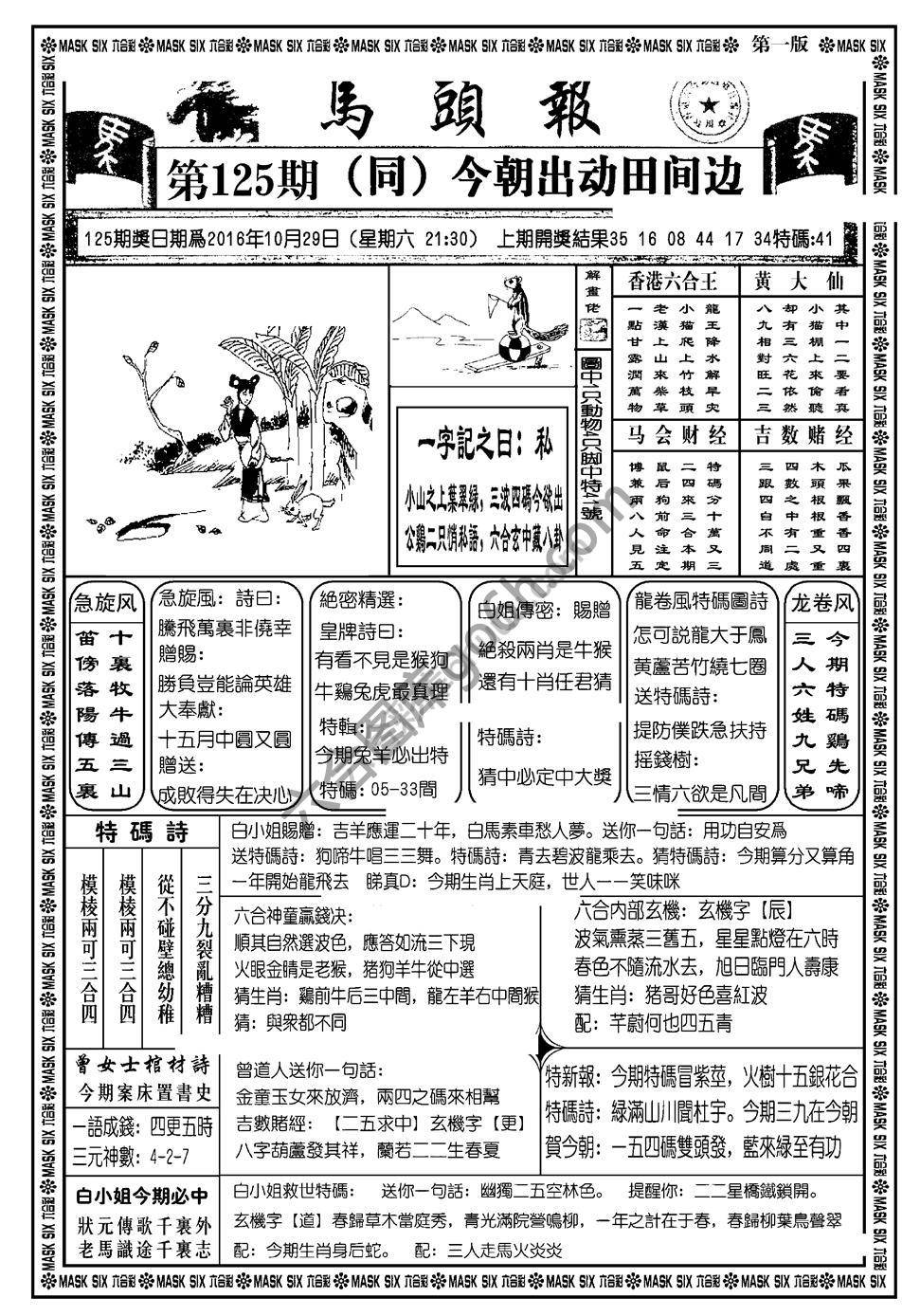 马头报