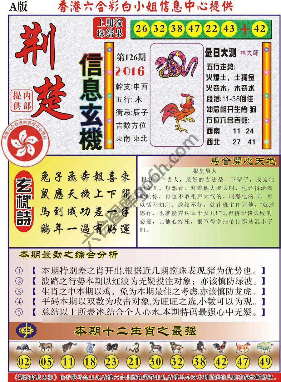 荆楚信息玄机