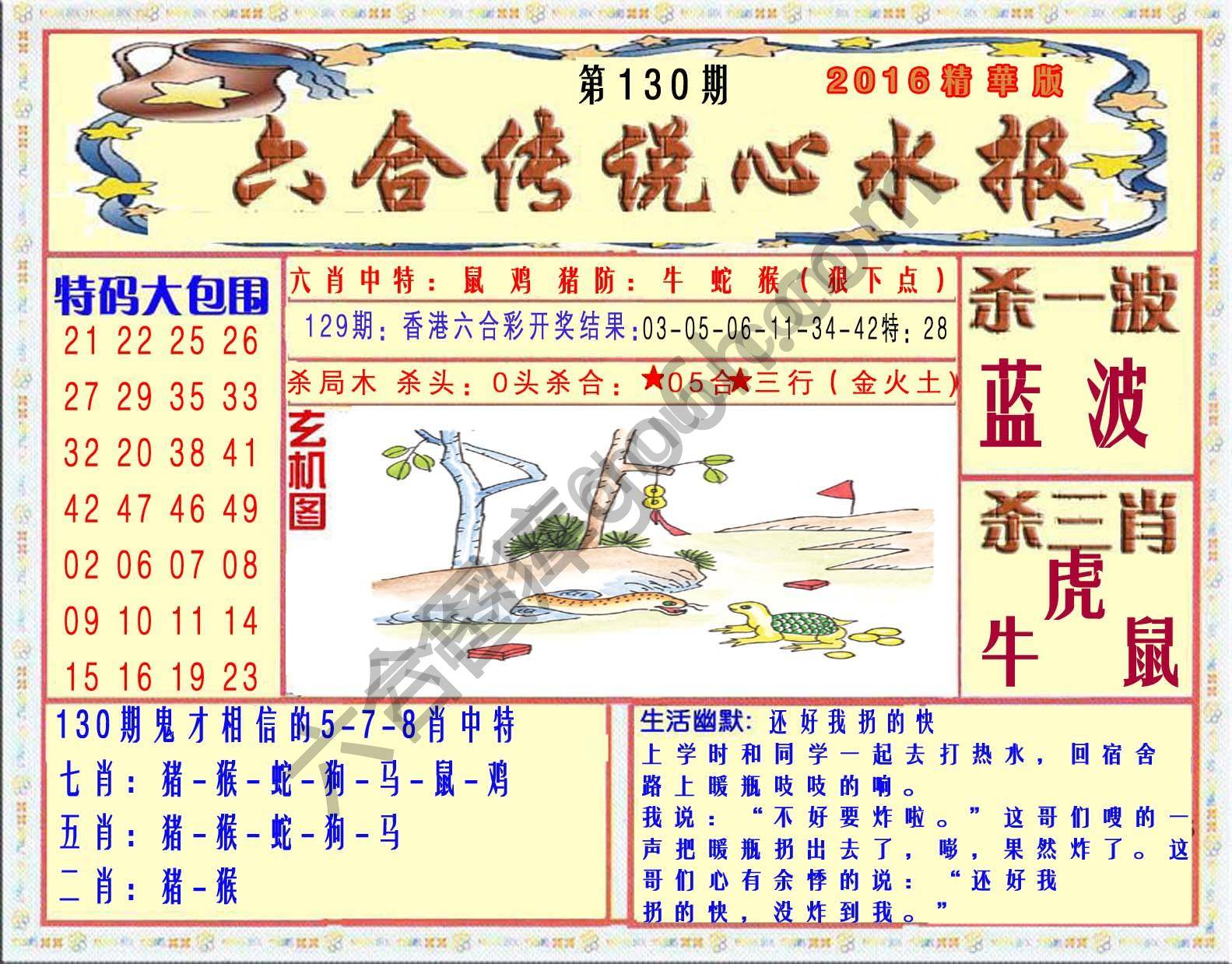 六合传说心水报