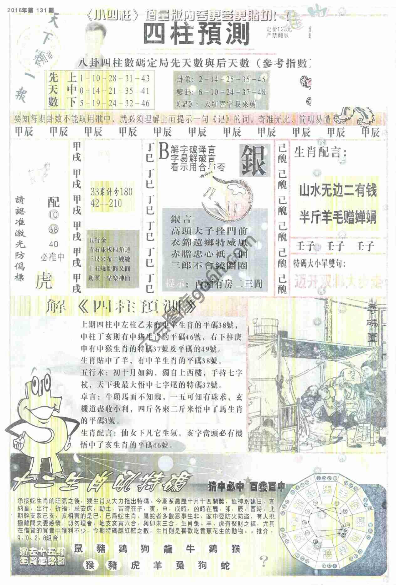 四柱预测