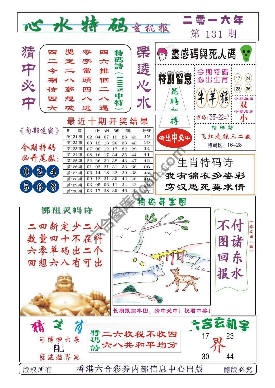 心水特码