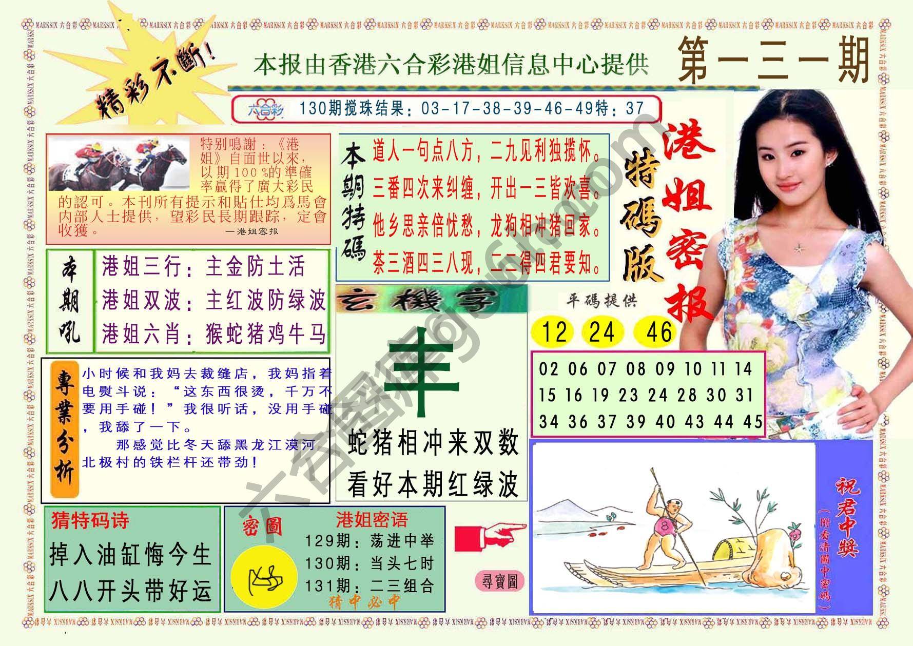 港姐密报