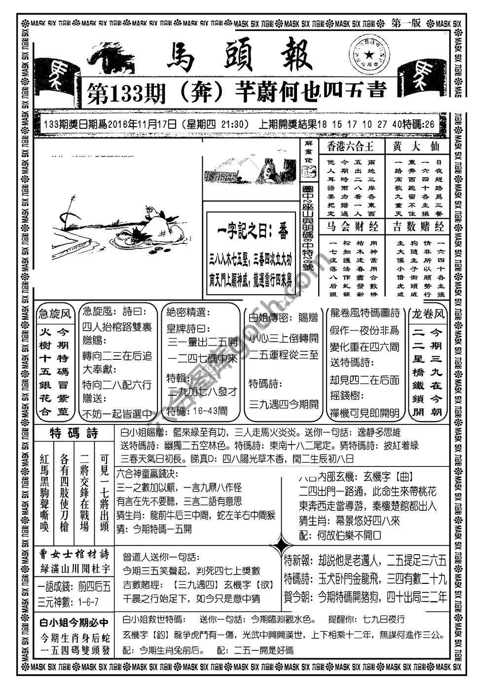 马头报