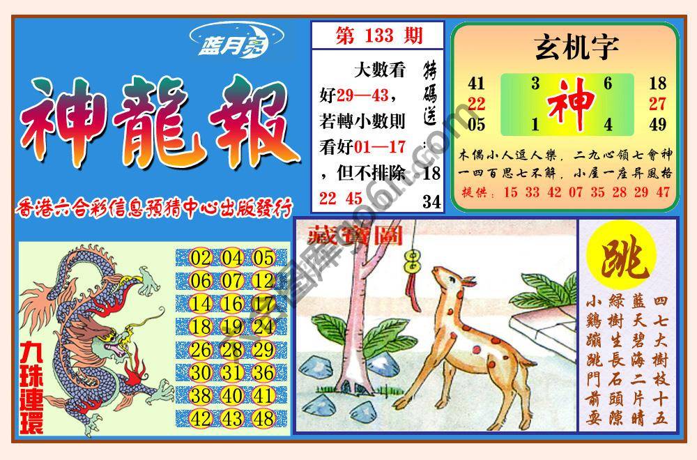蓝月亮神龙报