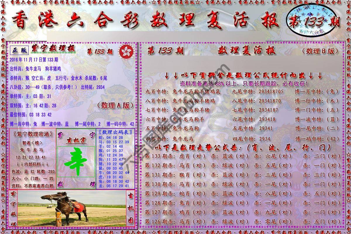 数理复活报