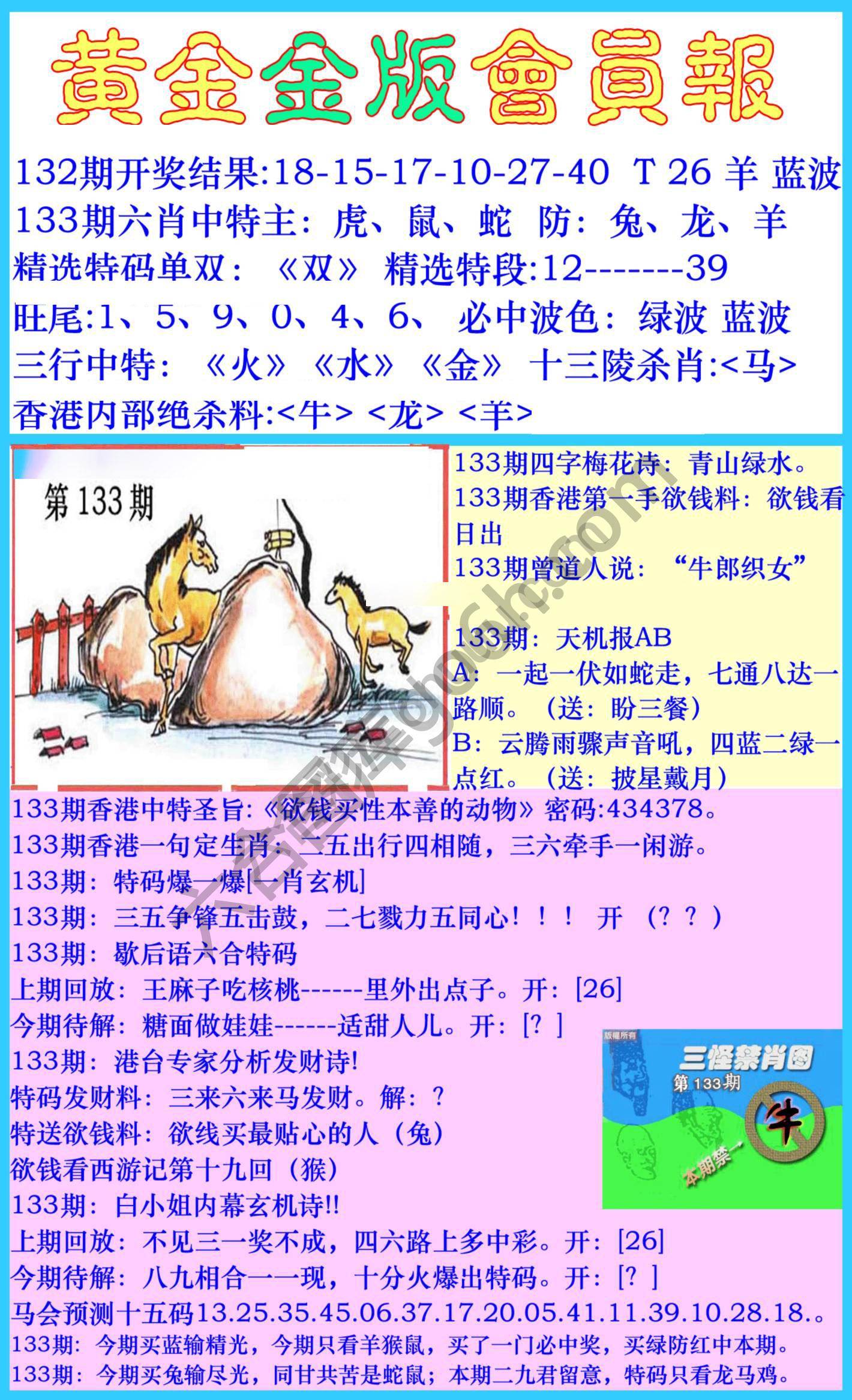 黄金金版会员报