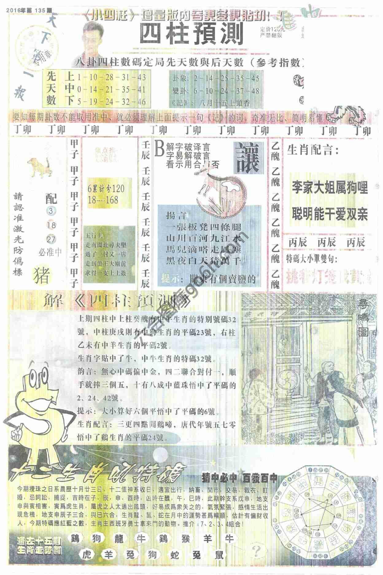 四柱预测