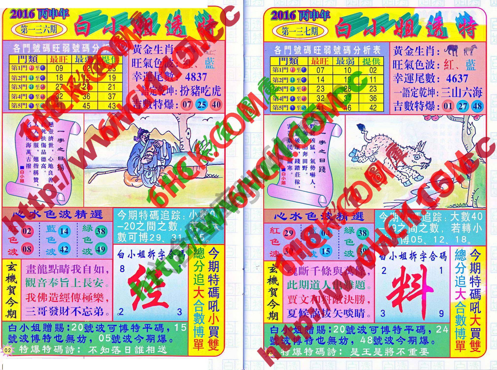 白小姐透特