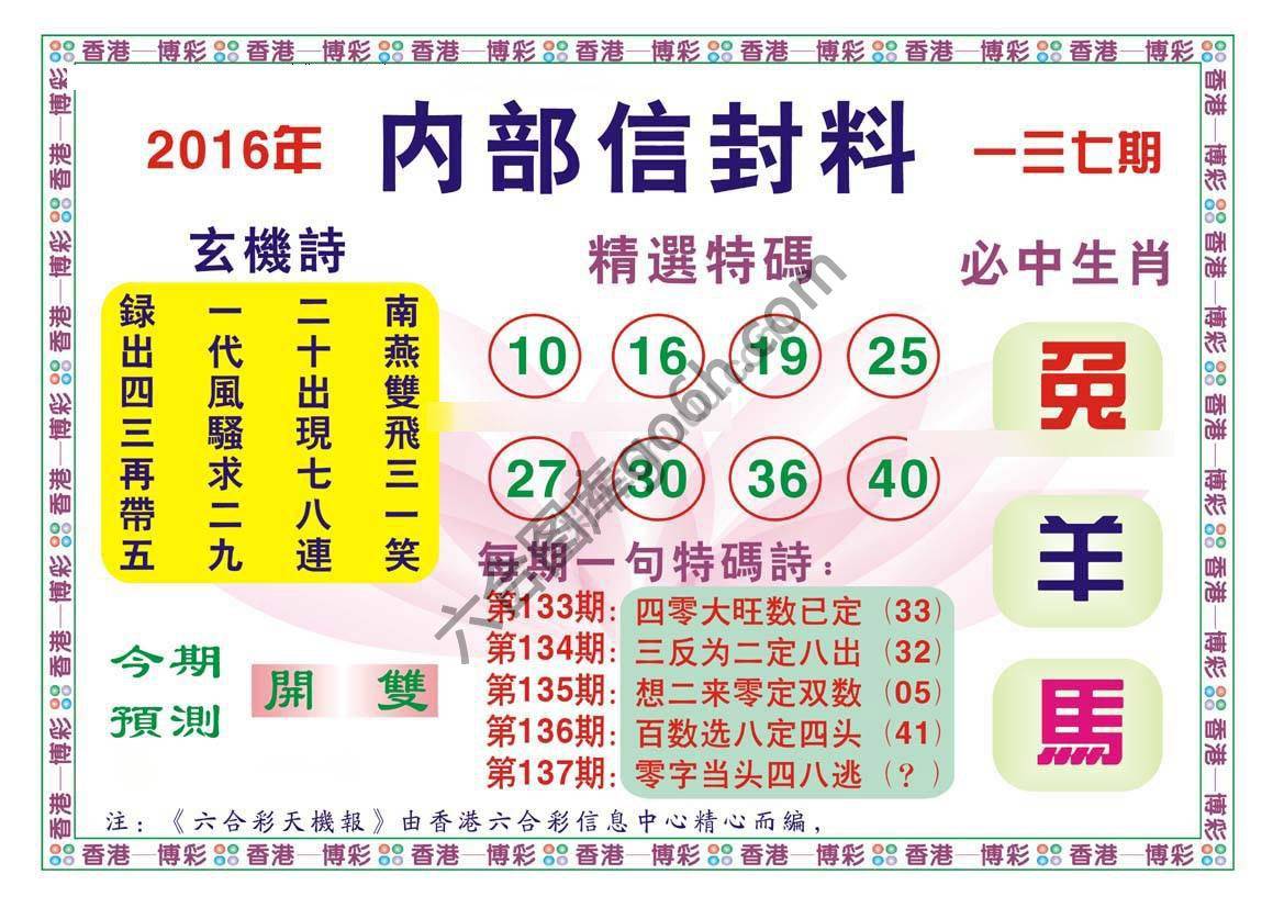 内部信封料