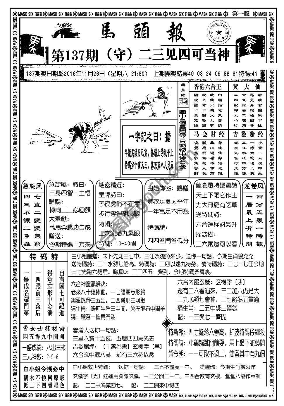 马头报