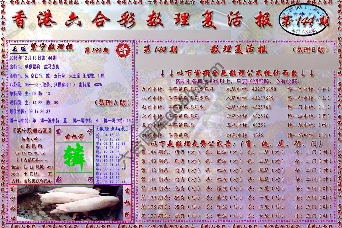 数理复活报