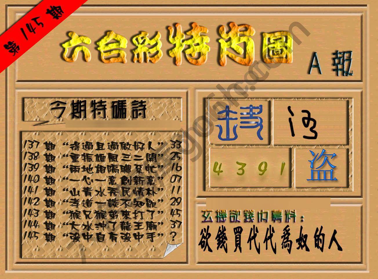 六合彩特肖图
