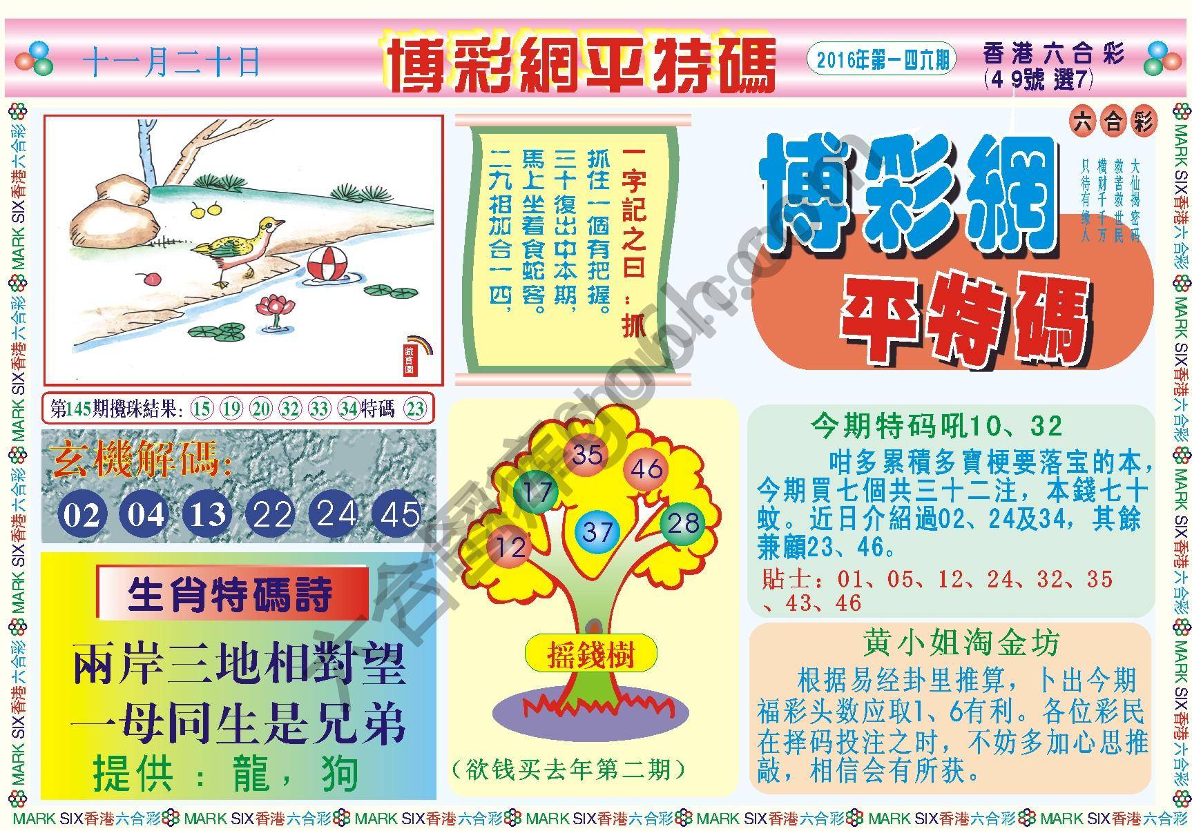 博彩网平特码