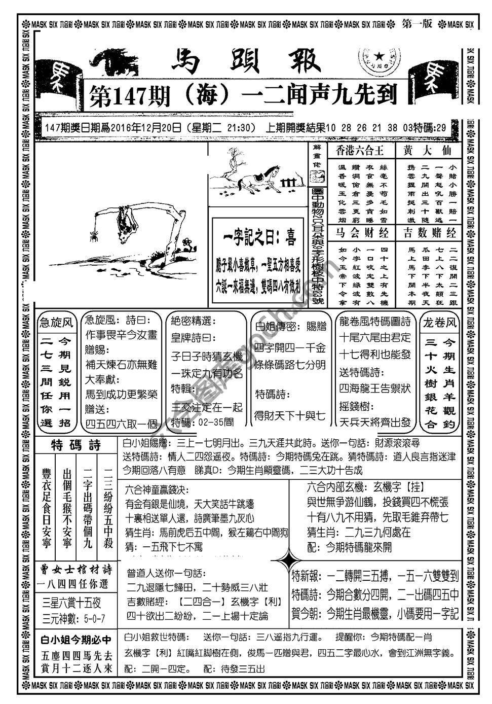 马头报