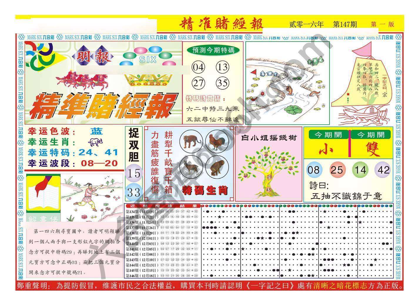 精准赌经报