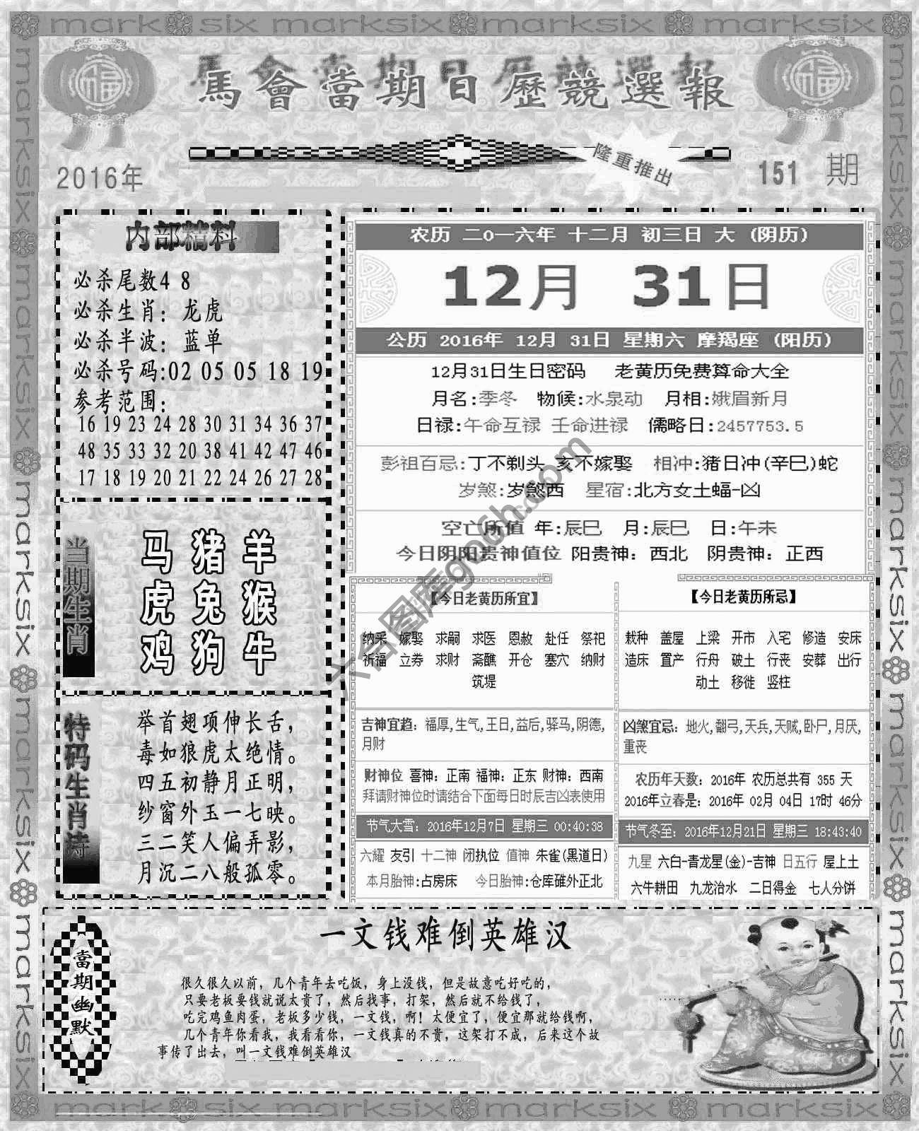 当天报