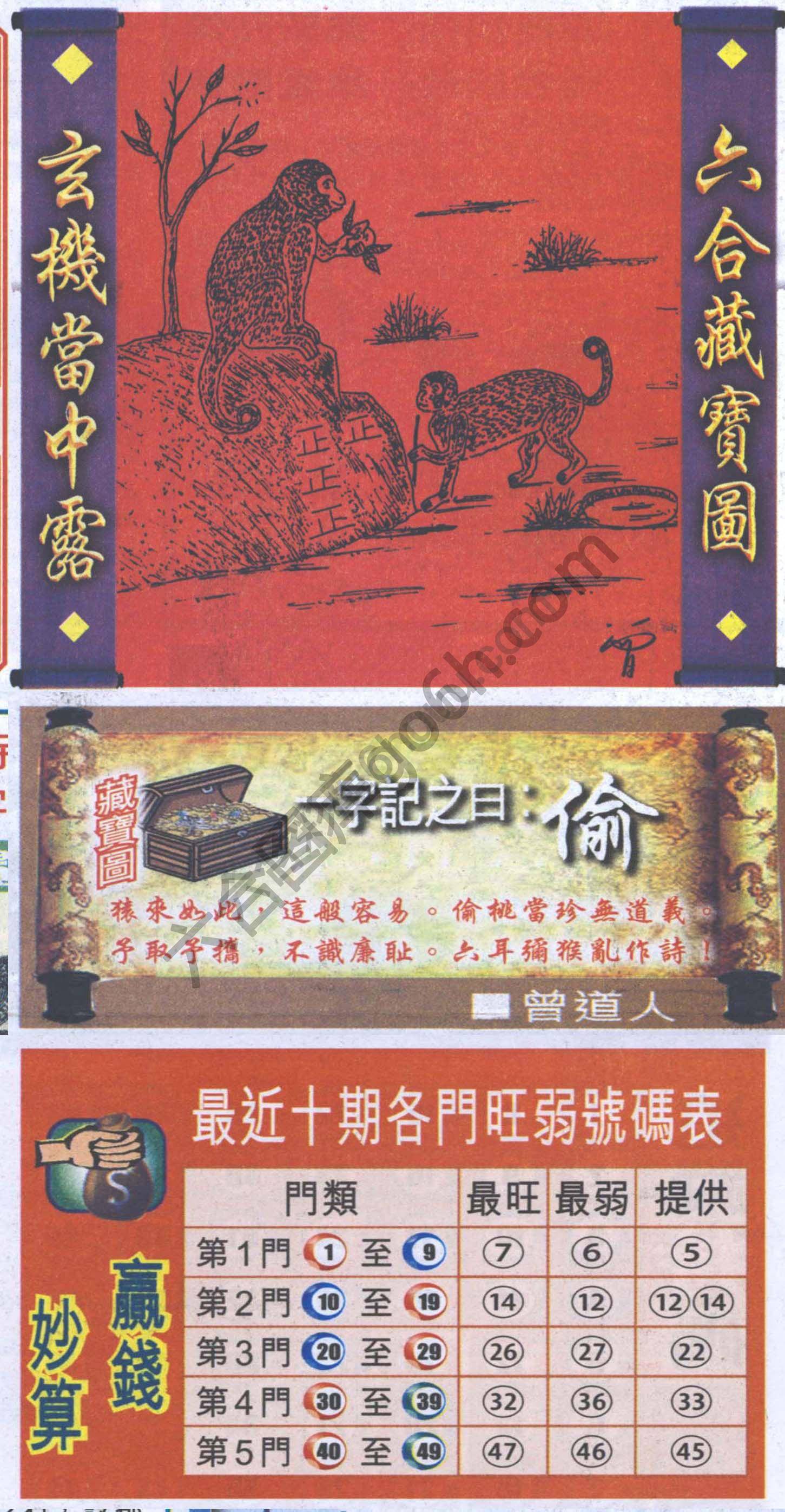 高清跑狗图