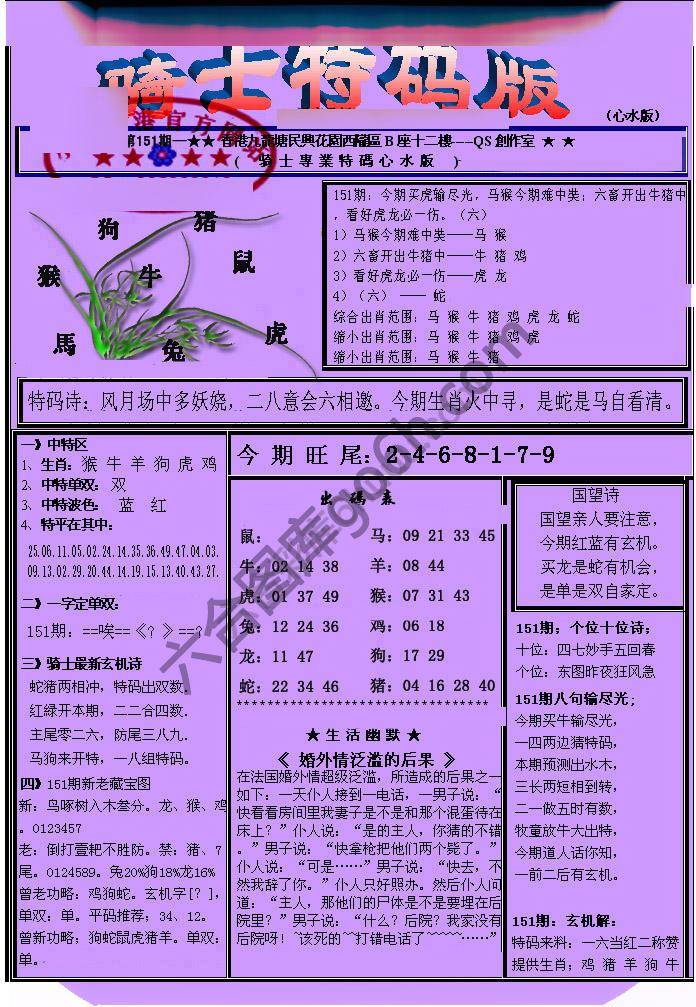 另类骑士特码版