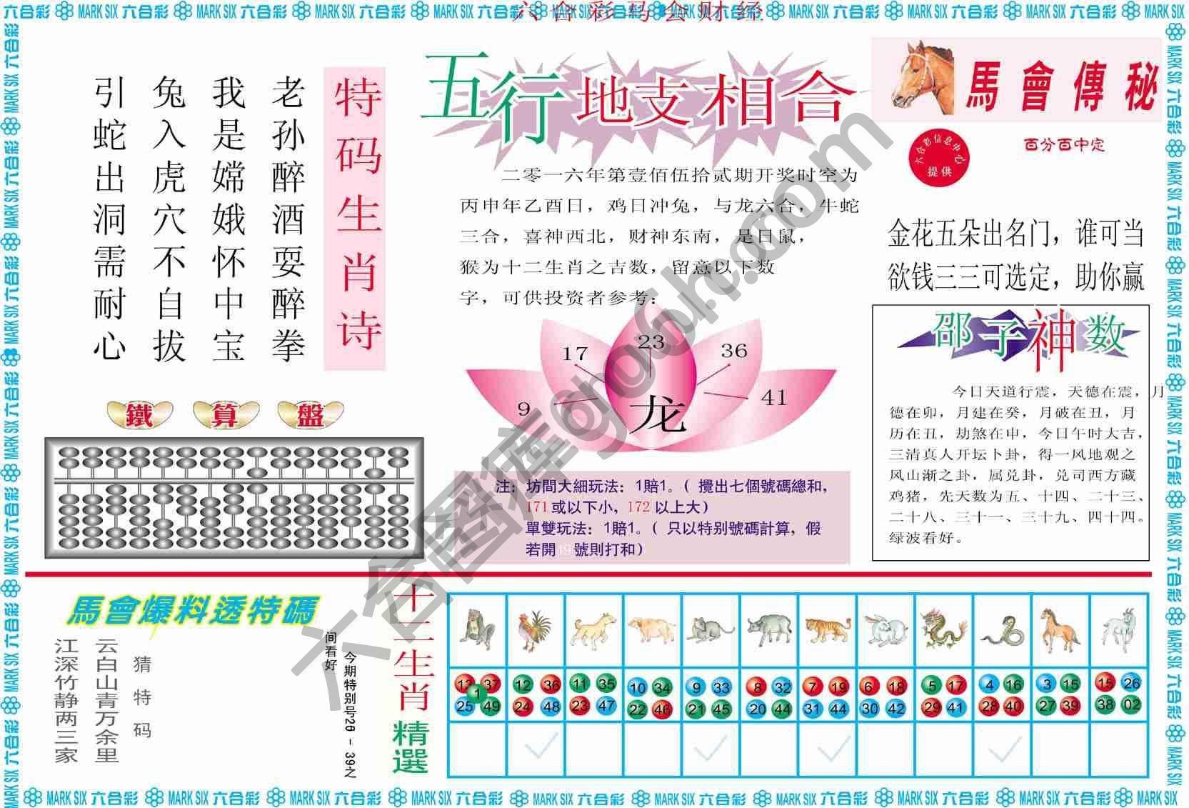 六合彩马会财经