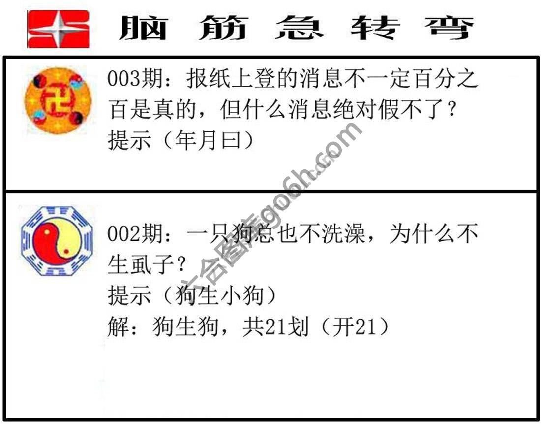 脑筋急转弯