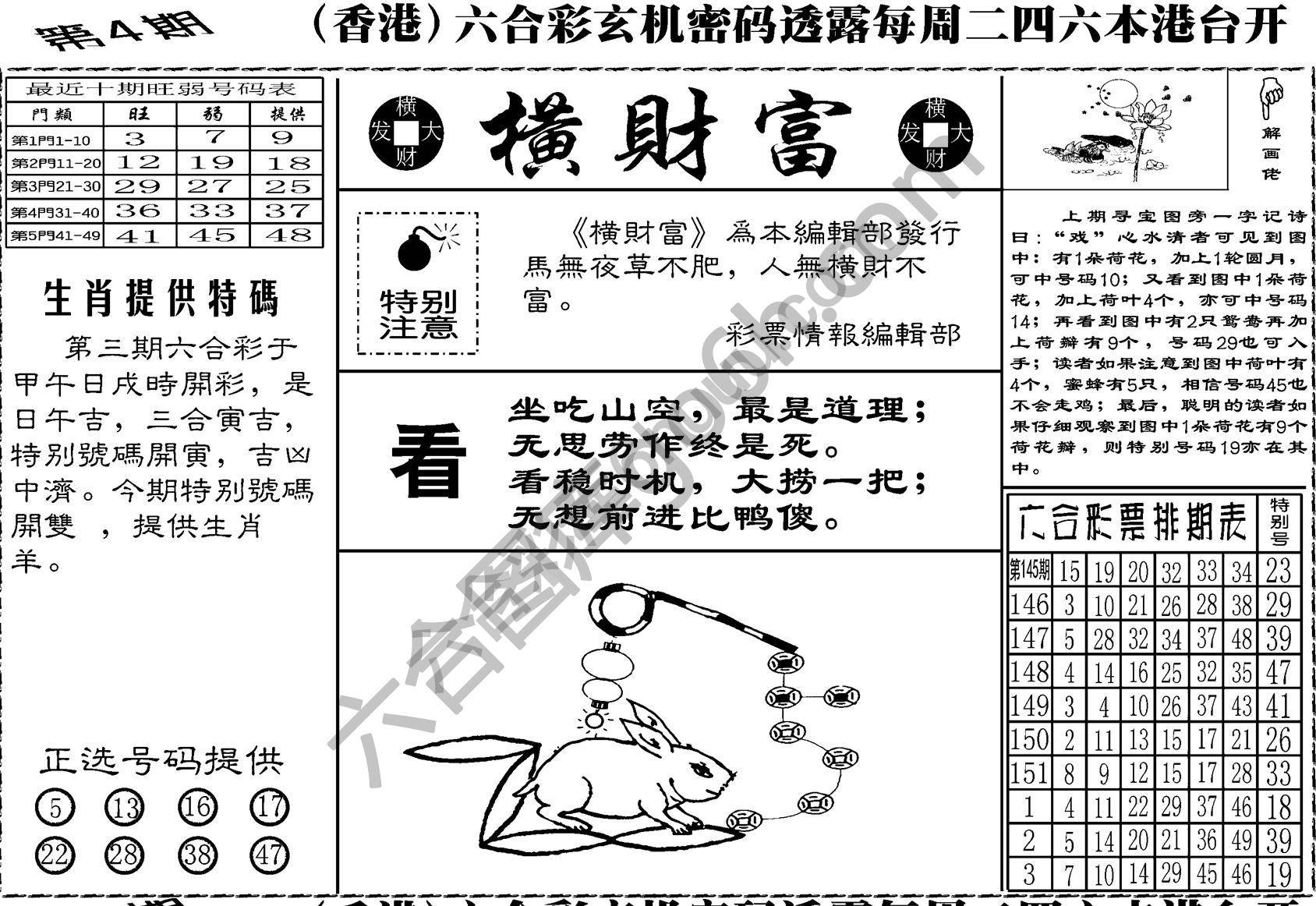 横财富