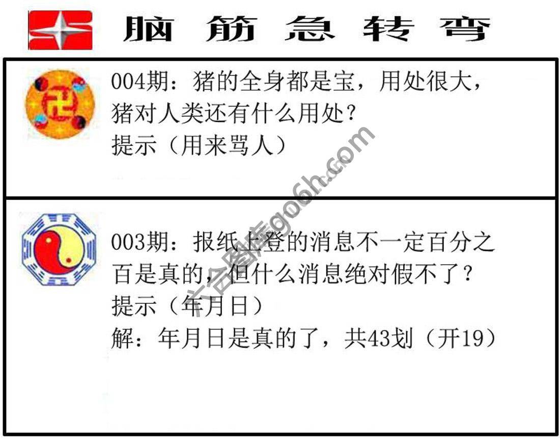 脑筋急转弯