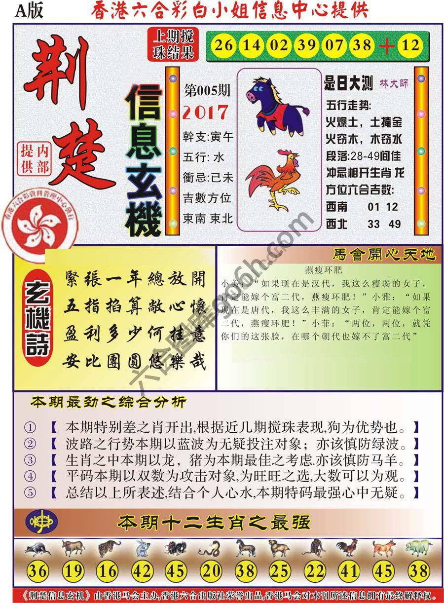 荆楚信息玄机