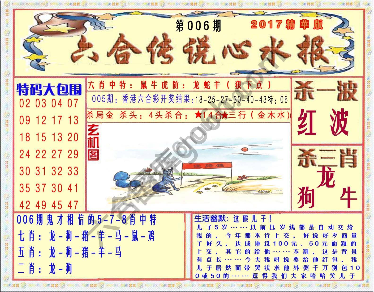 六合传说心水报
