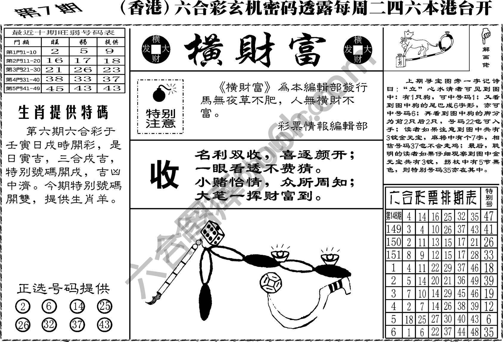 横财富