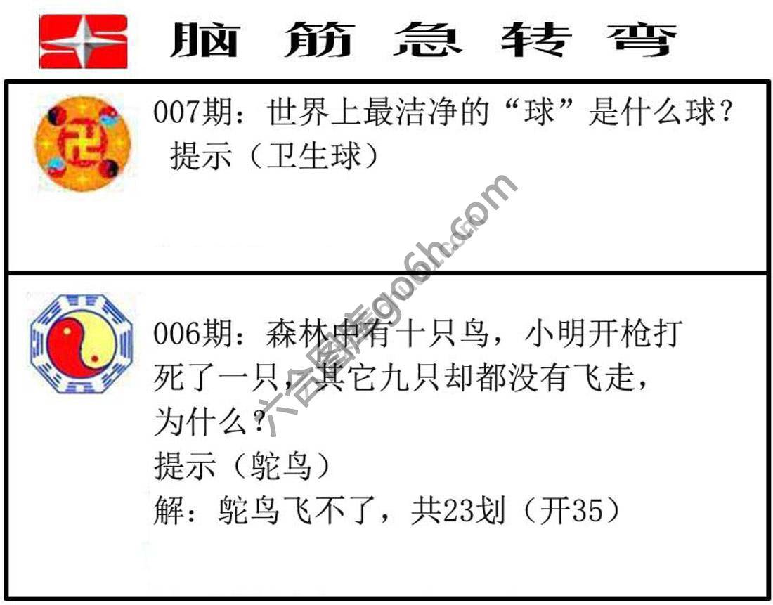 脑筋急转弯
