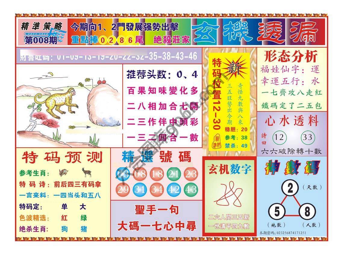玄机透漏