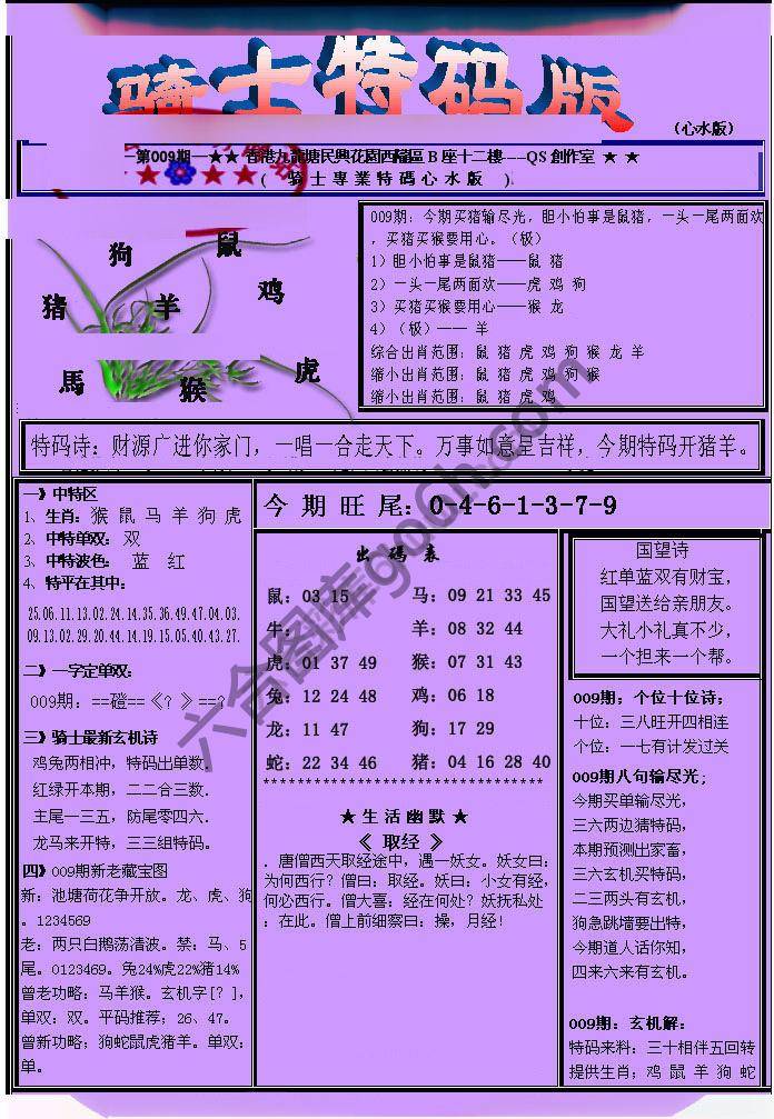 另类骑士特码版
