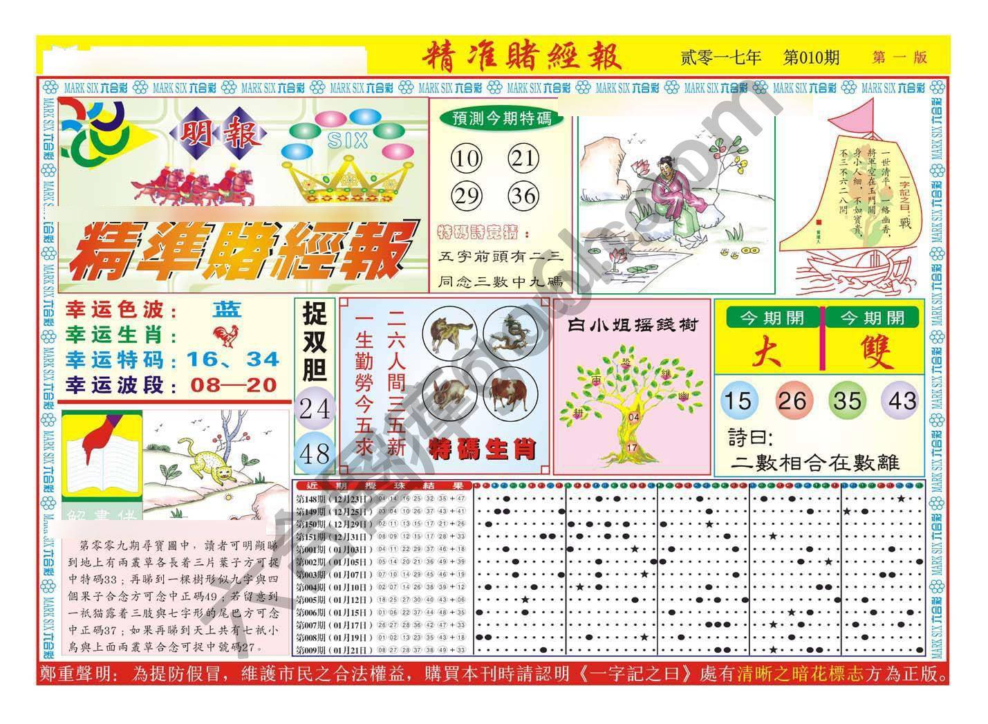 精准赌经报