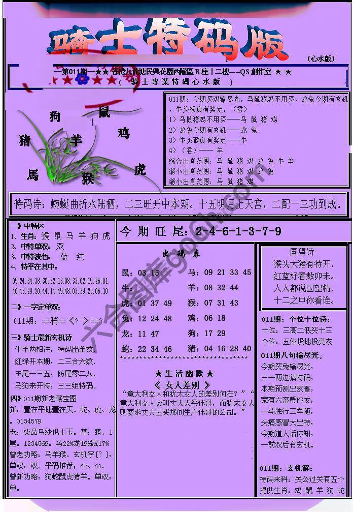 另类骑士特码版