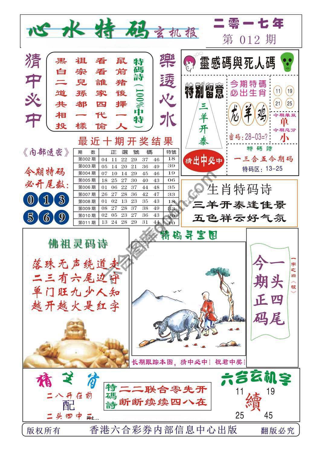心水特码
