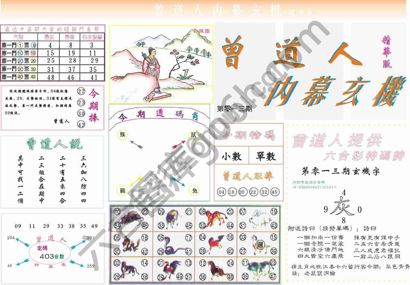 曾道人内幕玄机(精华版)