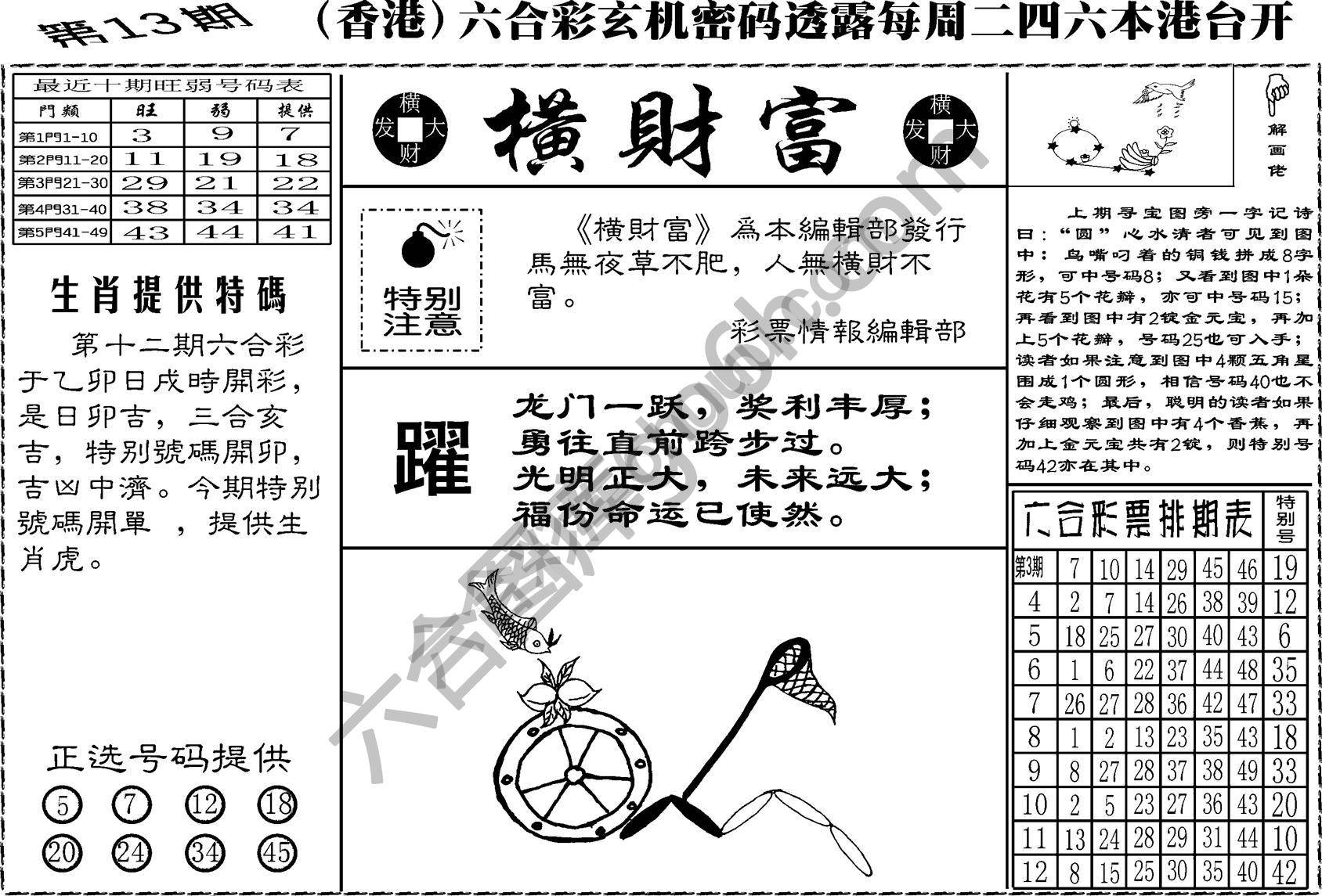 横财富