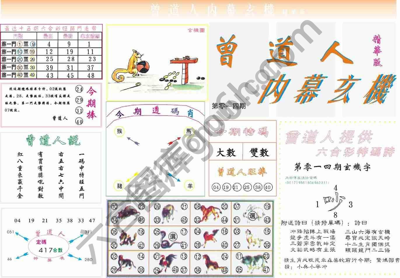 曾道人内幕玄机(精华版)