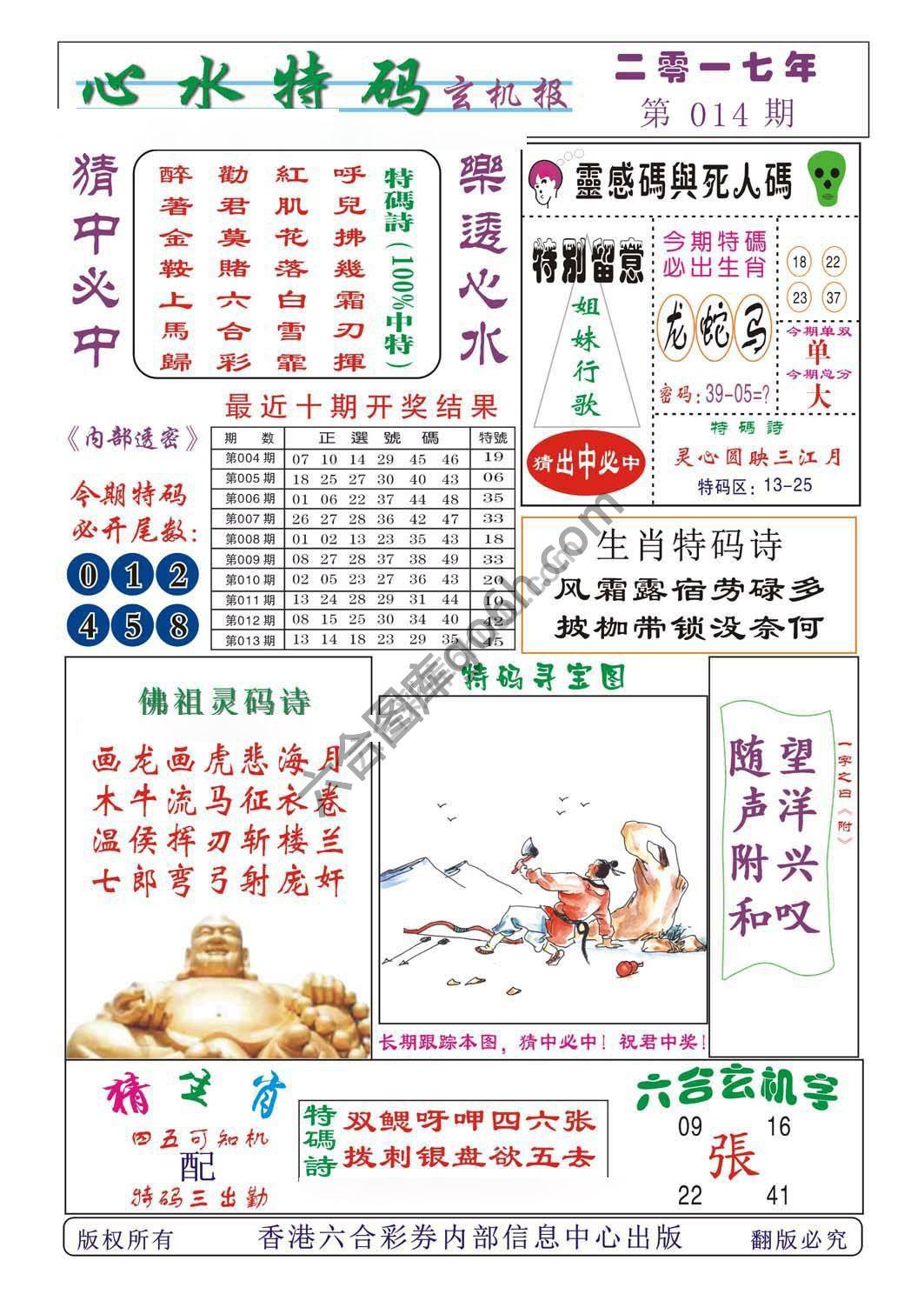心水特码