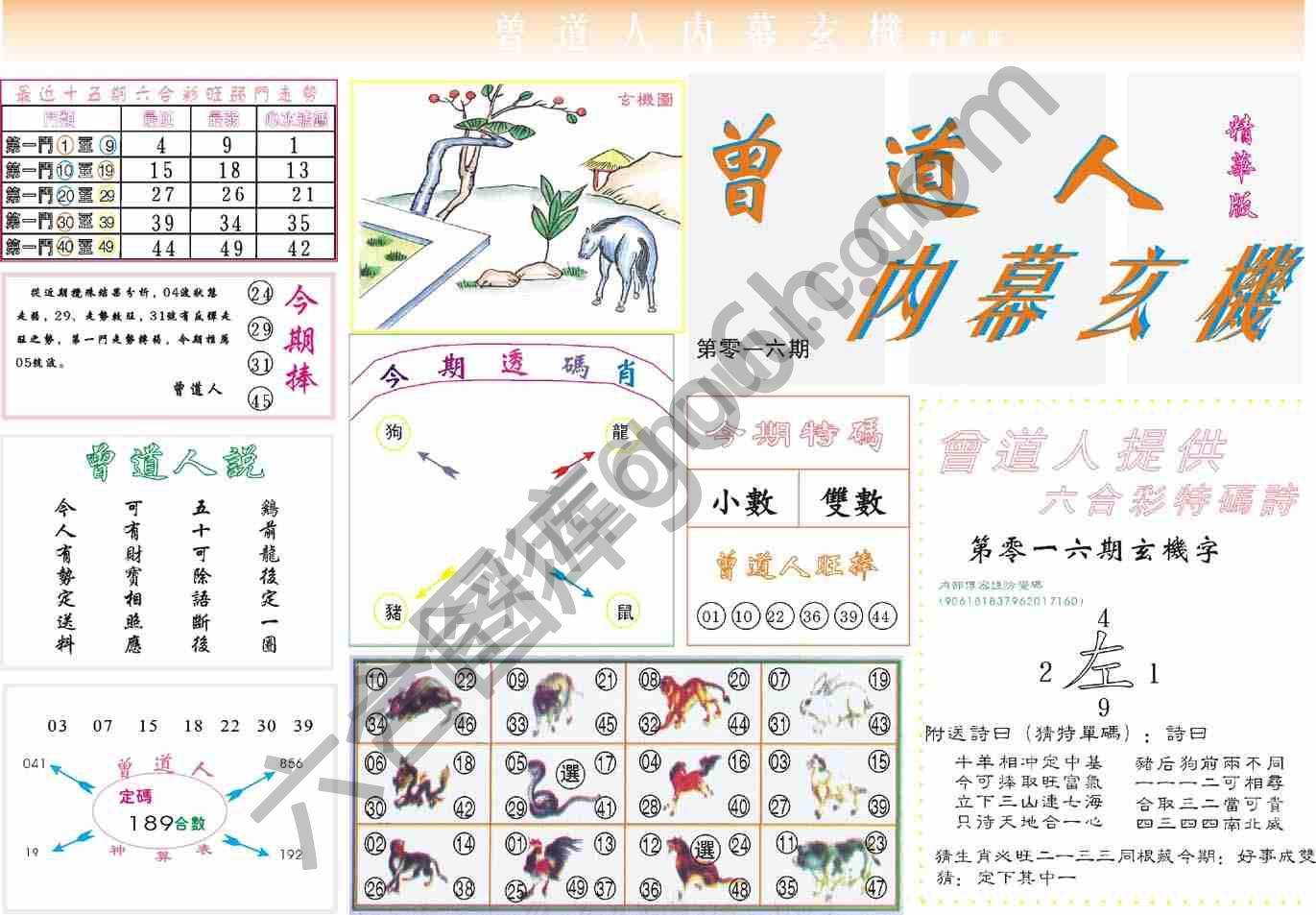 曾道人内幕玄机(精华版)