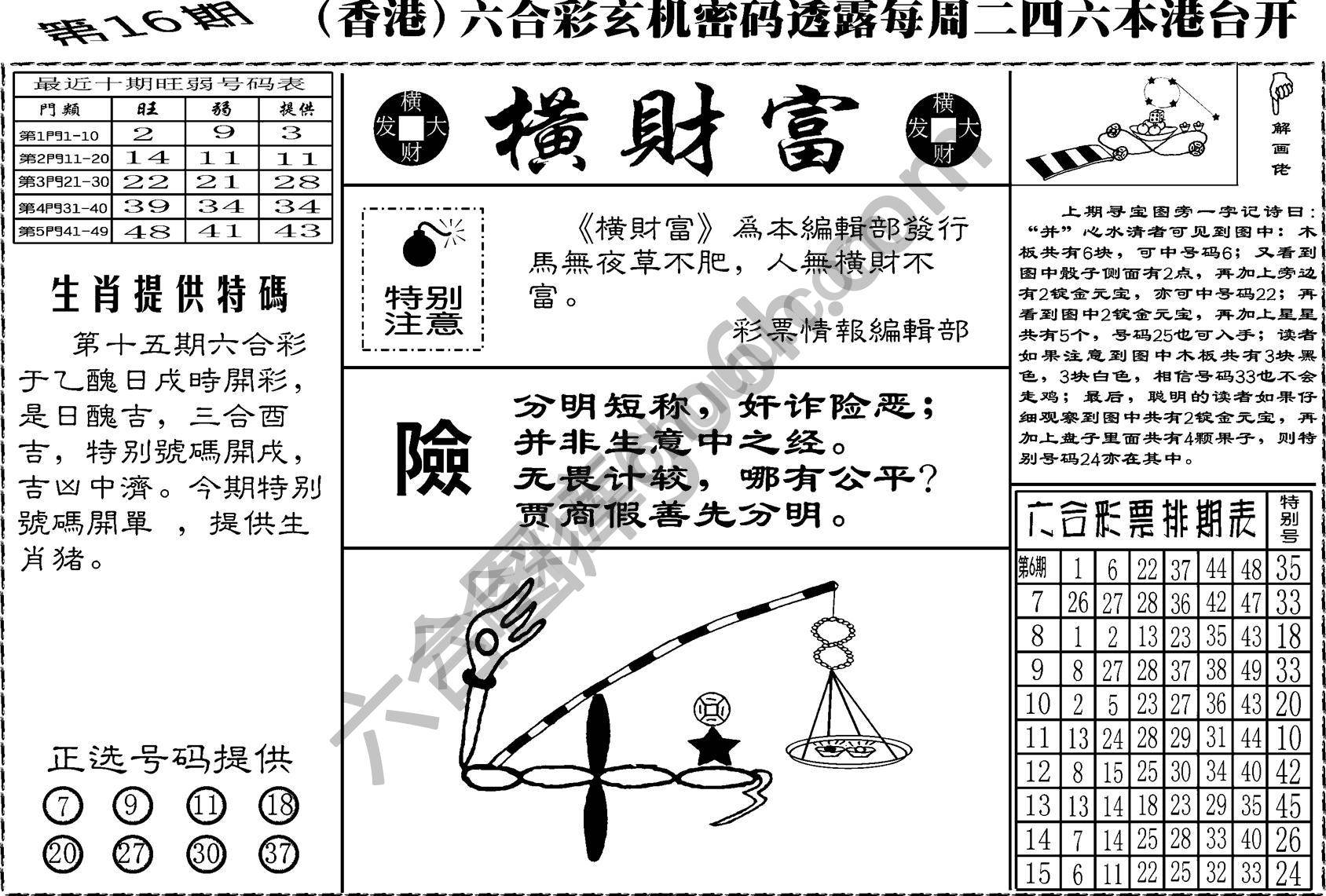 横财富