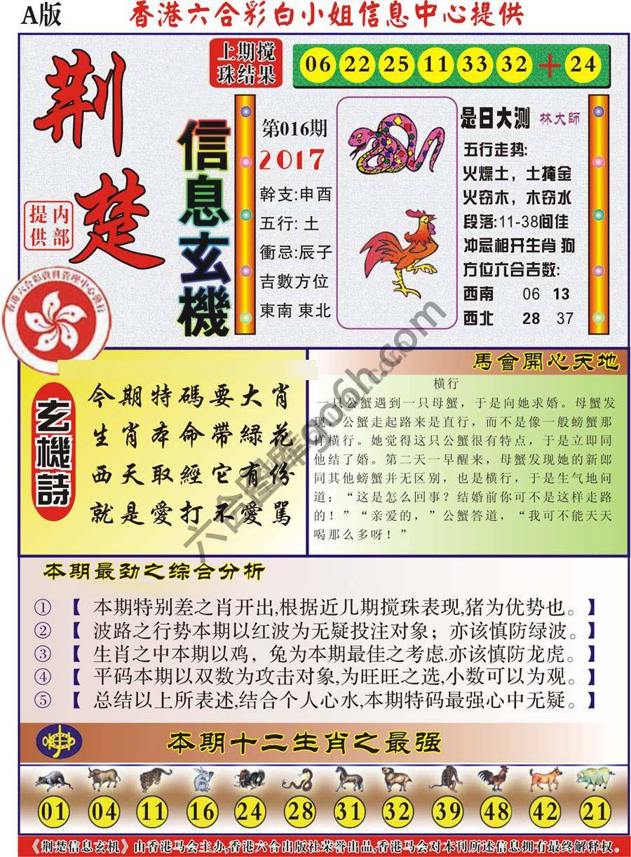 荆楚信息玄机